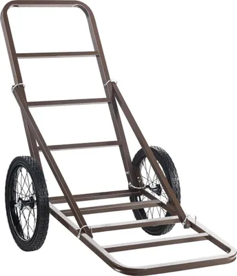Image de Chariot pliable pour le transport de matériel de chasse, capacité de 300 lb