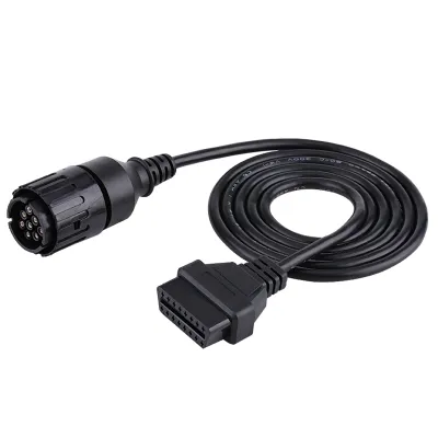 Immagine prodotto di Cavo adattatore, cavo diagnostico, cavo adattatore OBD2, cavo da 10 pin a 16 pin, cavo diagnostico OBD2