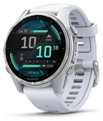 Zdjęcie produktu dla Garmin Fenix 8, 3,3 cm (1.3"), AMOLED, Ekran dotykowy, 32 GB, Wi-Fi, GPS