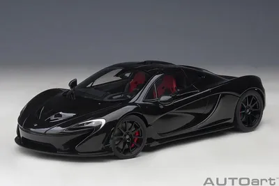 Produktbild von AUTOart 76065 - 1/18 McLaren P1 (Fire Black) - Neu