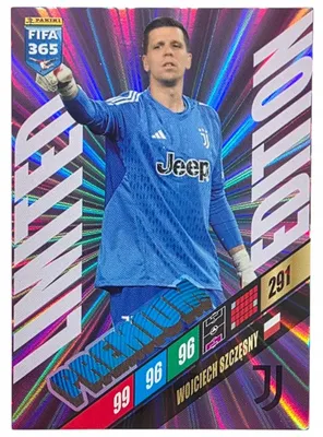 Obrázok produktu pre PANINI FIFA 365 2024 LIMITED PREMIUM Football Cards: Szczęsny (Juventus)