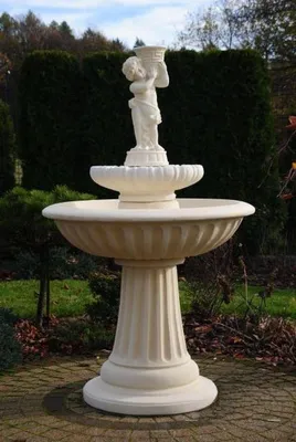 Immagine prodotto di Fontana da giardino Fontana di laghetto Fontana di pietra Fontana di pietra da giardino Fontana Fontaine Nuovo