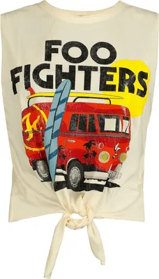 Produktbild von Foo Fighters Top Damen Amplified Collection - Camper Van weiß M