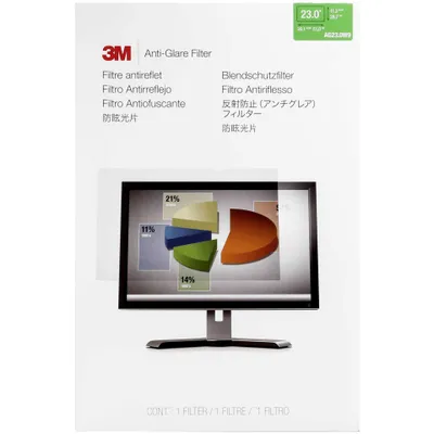 Produktbild von 3M AG230W9 Blendschutzfilter für Widescreen Monitore 23