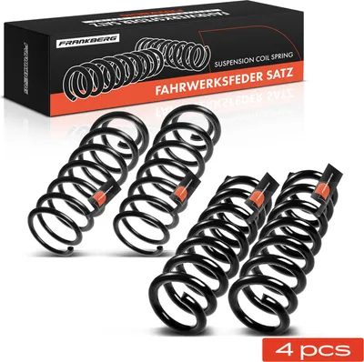 Immagine prodotto di Frankberg 4x molle sospensione anteriore posteriore per Mercedes-Benz CLS C219 2004-2010