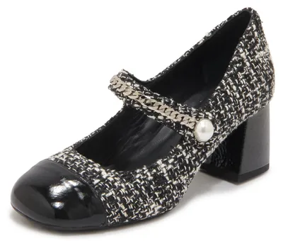 Productafbeelding van P8059 Decolleté Mary-Jane pumps, model Donna Roberto, geschikt voor feestelijke gelegenheden, voor dames