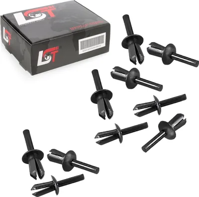 Produktbild von 10x Radkasten Radhausschale Spreizniete Befestigung Clips für BMW E46 .. Ø 5 mm