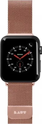 Produktbild von LAUT Steel Loop Rose Gold Stainless band for Apple Watch