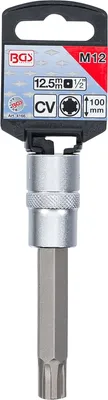 Zdjęcie produktu dla BGS technic Bit Socket, Stal chromowo-wanadowa, 136 mm, 100 mm, 136 g