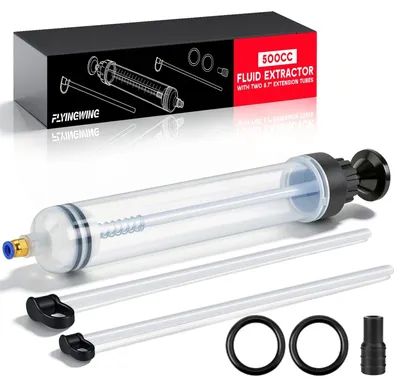 Productafbeelding van Handmatige olieafzuigpomp - 500 cc voor auto en motor