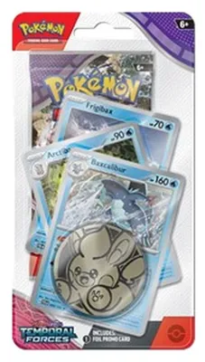 Zdjęcie produktu dla Pokemon Temporal Forces: Baxcalibur Premium Checklane Blister