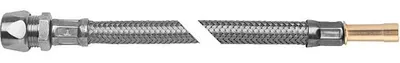 Produktbild von Universal Flexibler Trinkwasserschlauch 581015 150mm, 3/8"x10mm Quetschverschraubung, 10mm Rohrstutzen