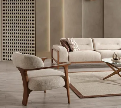Immagine prodotto di divani a 3 posti divano imbottito set di divani poltrona design soggiorno tessuto