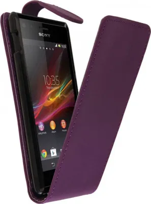 Immagine prodotto di Custodia per cellulare Sony Xperia M, colore viola