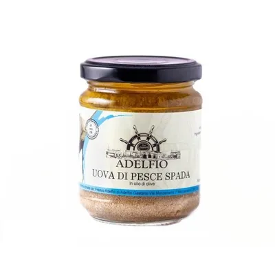 Zdjęcie produktu dla Ikra z miecznika w oliwie z oliwek, 200 g (kawior z miecznika)