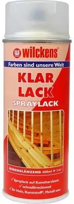 Produktbild von Wilckens Klarlack Spraylack seidenglänzend 0,4l 16100000140