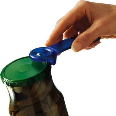 Image de Ouvre-bouchon BRIX, modèle B-2121-G, en plastique, couleur vert transparent