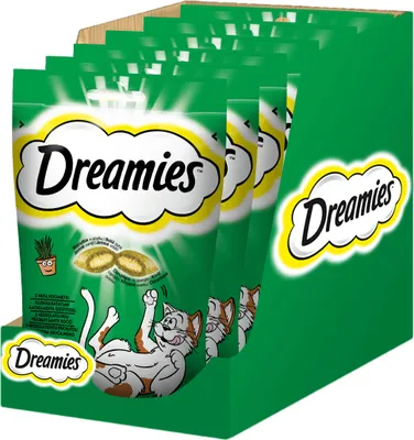 Produktbild von Dreamies - Katzensnacks mit Katzenminze-Geschmack 6 x 60g