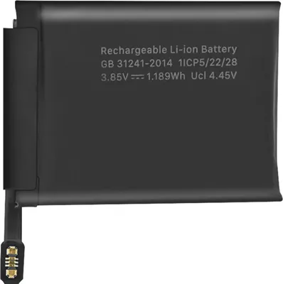 Obrázek produktu pro Clappio, interní baterie pro Apple Watch Series 7 45mm 309mAh, model A2552, černá