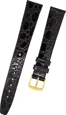 Produktbild von Orig. FORTIS Uhrenarmband LEDER braun KROKO Dornschließe 14mm