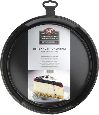 Immagine prodotto di Famanu, stampo a cerniera da 25 cm con rivestimento antiaderente - Fondo removibile - Ideale per torte e cheesecake