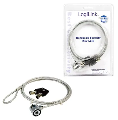 Image de LogiLink Notebook Security Lock, 1,5 m
