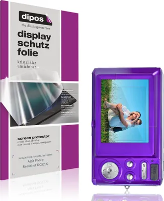 Produktbild von 4x Schutzfolie für Agfa Photo Realishot DC5200 klar Displayschutzfolie Folie Display Schutz dipos