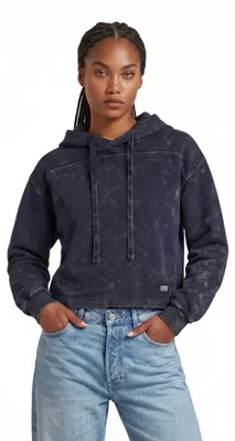 Productafbeelding van G-STAR Overdyed, losvallende hoodie sweatshirt