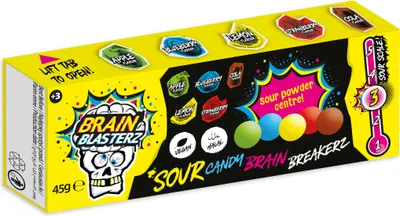 Obrázok produktu pre Brain Blasterz Sour Brain Breakerz (14 x 45g)