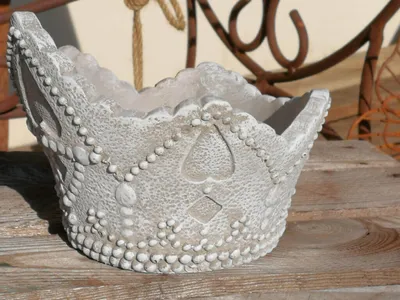 Produktbild von Betonkrone Prinzessin Krone Prinzessin - 12 cm