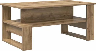 Produktbild von Couchtisch Artisan-Eiche 90 x 50 x 40 cm Holzwerkstoff