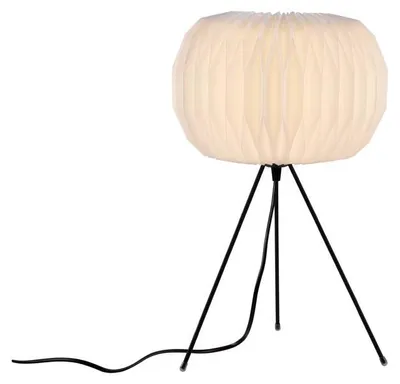 Produktbild von Tischleuchte, Lamellen, 3 Bein, weiß, H 46 cm