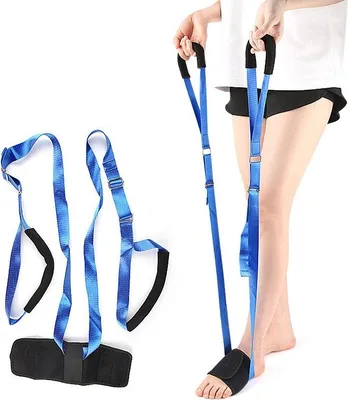 Obrázek produktu pro INF Tréninkový popruh pro pokles nohy - Pomůcka pro protažení kotníku pro jógu a rehabilitaci