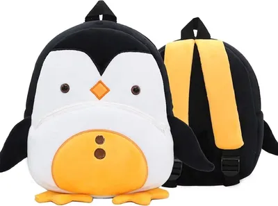 Image de ASKSA sac à dos enfant sac à dos école maternelle mini sac à dos enfant animaux sac à dos école maternelle pour garçon fille pingouin