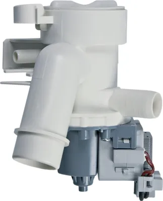 Produktbild von Europart 10030173 Ablaufpumpe Pumpe Entleerungspumpe Pumpenstutzen Flusensiebeinsatz Waschmaschine passend wie Candy Hoover 41042258 auch Bauknecht Whirlpool Brandt