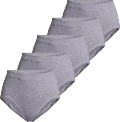 Produktbild von ESGE 5er-Pack Basic - Feinripp Taillenslip Slip in weicher und elastischer Feinripp-Qualität, Atmungsaktiv und hautfreundlich, Elastischer Softbund