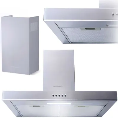 Immagine prodotto di Cappa a camino 60 cm Berdsen BE-60A-T1 INOX
