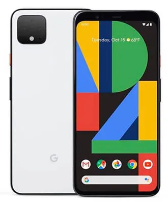 Produktbild von Google Pixel 4 XL 16cm (6,3 Zoll), 16MP, 6GB RAM, 64GB Speicher, Farbe: Weiß