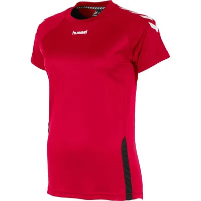 Produktbild von Hummel Authentic T-Shirt Damen - Rot  | Größe: S