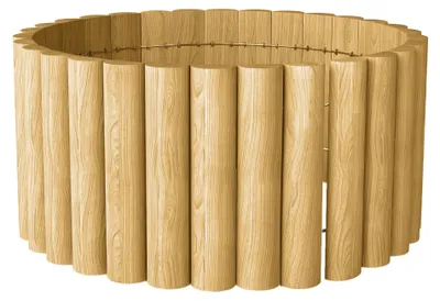 Produktbild von Gartenzaun Zaun aus Holz 176 cm x 30 cm Zaunelemente Hundezaun fš¹r Garten Blumenbeete Tierbarriere