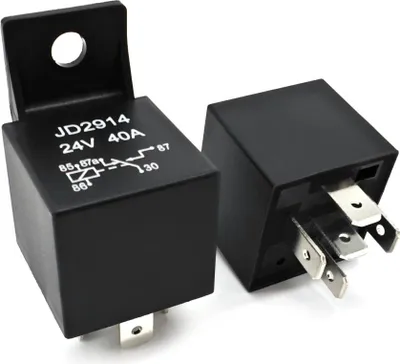 Produktbild von 2 Stück Universalrelais 5-polig 24V 40A