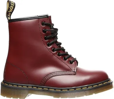 Image de Botines Hombre Modèle Dr. Martens Cherry Red Smooth Couleur Bordeaux