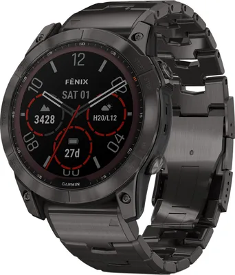 Obrázok produktu pre Garmin fenix 7X, 3,56 cm (1,4"), MIP, dotykový displej, 32 GB, GPS, 89 g