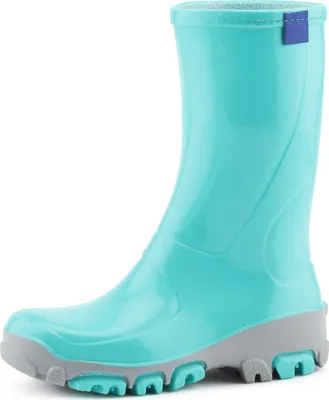 Produktbild von Ladeheid Kinder Mädchen Jungen Gummistiefel Regenschuhe LARB015 (Türkis-2, 21)