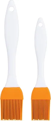 Produktbild von Orion Küchenpinsel Silikonpinsel Backpinsel Bratpinsel Pinsel 2er SET