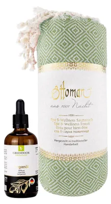 Produktbild von GREENDOOR Hamam Set Argan Gold