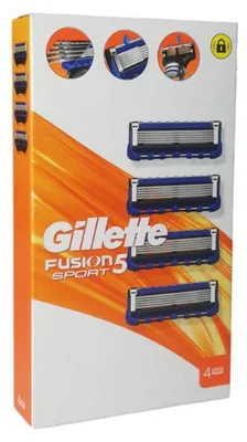 Produktbild von Gillette fusion sport 5 Ersatzklingen Pack 4un