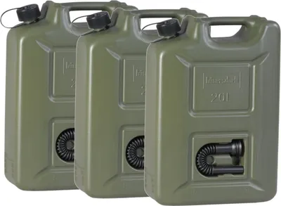 Produktbild von 3 x Profi-Kraftstoffkanister 20 L nato-oliv, UN-Zulassung
