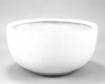 Produktbild von Elegant Einrichten | Pflanzkübel | Fiberglas | rund | D50xH25cm | perlmutt weiß.