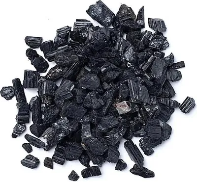 Imagen del producto de Fragmentos de turmalina negra – tamaño aproximado: 0,5-1,5 cm; peso aproximado: 800 g. Se pueden comprar en línea. Calidad superior
